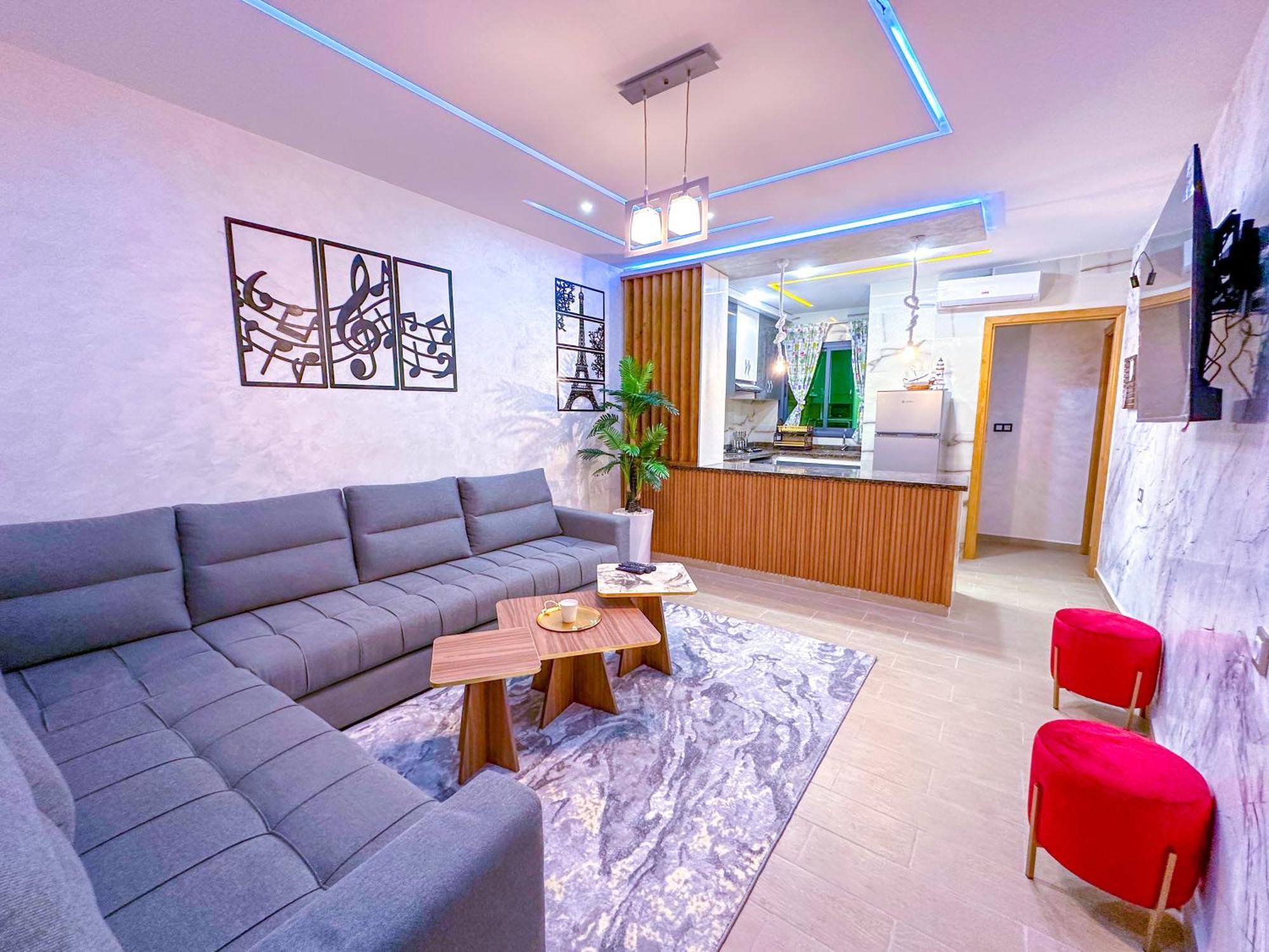 Veluxa - Luxury Holiday Homes - Centric Flat แทนเจียร์ ภายนอก รูปภาพ